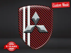 Mitsubishi Badge Automobilistici Pro Max Chic Durevoli Design